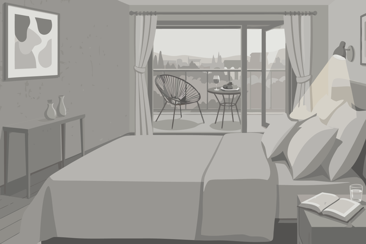 King Suite - Non-Smoking